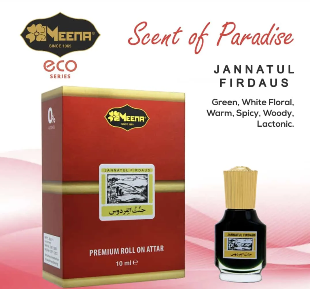 Jannatul Firdaus — Eco Series Attar (10 ml)