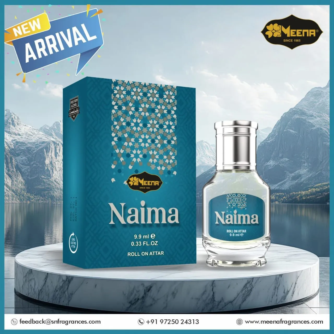 Naima — Eco Series Attar (10 ml)